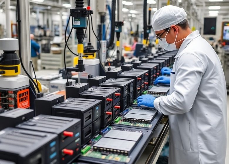 Línea de producción de terminales de autoservicio